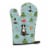 Carolines Treasures BB4697OVMT Christmas Greater Swiss Mountain Dog Oven Mitt Perspective: front