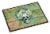 Carolines Treasures BB5124JMAT Day of the Dead Skull with Flowers Doormat 24x36 Perspective: front