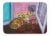 Corgi Watching from the Door Machine Washable Memory Foam Mat Perspective: front