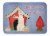 Dog House Collection Irish Wolfhound Machine Washable Memory Foam Mat Perspective: front