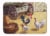 Rooster and Hens Chickens in the Barn Machine Washable Memory Foam Mat Perspective: front