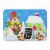 Candy Canes for Sale Snowman Machine Washable Memory Foam Mat Perspective: front