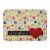 Dogs leave pawprints on your heart Machine Washable Memory Foam Mat Perspective: front