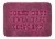 Sorry Boys I only date cowboys in pink Machine Washable Memory Foam Mat Perspective: front
