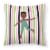 Carolines Treasures  BB5184PW1414 Dancer Bikatard African American Fabric Decora Perspective: front