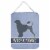 Carolines Treasures  BB5572DS1216 Portuguese Water Dog Welcome Wall or Door Hang Perspective: front