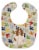 Carolines Treasures BB5850BIB Pawprints Basset Hound Baby Bib Perspective: front
