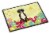 Easter Eggs Greater Swiss Mountain Dog Indoor or Outdoor Mat 18x27 Perspective: front