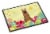 Carolines Treasures BB6067MAT Easter Eggs German Shepherd Doormat 18x27 Perspective: front