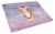 Carolines Treasures BB7444LCB Tiger Cub Watercolor Glass Cutting Board Large Perspective: front
