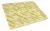 Carolines Treasures  BB7571LCB Watercolor Carrots Glass Cutting Board Large Perspective: front