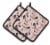 Carolines Treasures BB7504PTHD Watercolor Fashion Diva Shoes Pair of Pot Holder Perspective: front