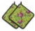 Carolines Treasures BB7574PTHD Watercolor Raddishes Pair of Pot Holders Perspective: front