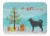 Carolines Treasures  BB8498RUG Mudi Christmas Machine Washable Memory Foam Mat Perspective: front