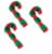 Yeowww!-Tide Cat Candy Cane (3 Pack) Perspective: front