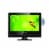 Supersonic SC1312 13.3 inch 720p LED HD TV with DVD Player Perspective: front