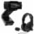 Supersonic SC942WCH Pro HD Video Webcam with Headset Perspective: front