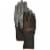 Lfs Glove NT3700BKL Large Black Nitrile Tough Gloves Perspective: front
