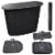 Pop Up Counter Portable Trade Show Display Podium Promotion Retail Speech Bag Stand Perspective: front