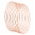 PATIKIL 10pcs Dream Catcher Rings, Metal Macrame Wreath Floral Round Ring Hoop Perspective: front