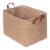 uxcell Fabric Storage Organizer Cube Bin with Handles Perspective: front