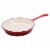 Hamilton Beach 10 Inch Enameled Coated Solid Cast Iron Frying Pan Skillet, Red Perspective: front