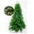 Garden Elements 9' Penn Spruce Christmas Tree- 1600 Clear Lights Perspective: front