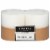 Tuscany Candle® White Pillar Jar Candles Perspective: front