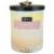 Tuscany Home Decor Collection Scented Jar Candle - Pink Clay Perspective: front