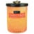 Tuscany Home Decor Collection Scented Jar Candle - Mandarin Tradewinds Perspective: front