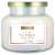 Tuscany Candle Limited Edition Sugared Vanilla Scented Iridescent Jar Candle Perspective: front