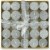 Tuscany Candle Glitter Tea Lights - Silver Perspective: front