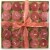 Tuscany Candle Glitter Tea Lights - Red Perspective: front