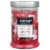Tuscany Red Hot Hearts Scented Candle Perspective: front
