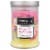 Tuscany Frosted Cupcake Limited Edition Scented Triple Pour Jar Candle Perspective: front