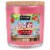 Tuscany™ Limited Edition Scented Jar Candle - Strawberry Daiquiri Perspective: front