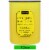 Tuscany Color Splash Collection Scented Jar Candle - Iced Lemon & Coconut Perspective: front