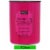 Tuscany Color Splash Collection Scented Jar Candle - Raspberry & Sandalwood Perspective: front