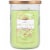 Candle Essentials Pistachio Macaron Scented Jar Candle Perspective: front