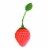 Kitcheniva Strawberry Shape Silicone Tea Infuser - Red Perspective: front