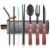 Kitcheniva Reusable Flatware Utensils Set With Carrying Pouch - Black Perspective: front