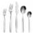 Kitcheniva Stainless Steel Silverware Cutlery 30 Pcs Set Perspective: front