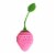 Kitcheniva Strawberry Shape Silicone Tea Infuser - Pink Perspective: front