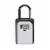Kitcheniva 4-Digit Combination Key Lock Security Box Perspective: front