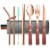 Kitcheniva Reusable Flatware Utensils Set With Carrying Pouch - Rose Gold Perspective: front