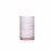 FORTESSA D&V Jupiter Iced Beverage Cocktail Glasses - 6 Pack - Pink Perspective: front