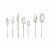 FORTESSA Theo Collection Stainless Steel Flatware Set Perspective: front