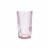 FORTESSA D&V Malcolm Iced Beverage Cocktail Glasses - 6 Pack - Pink Perspective: front