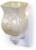 Dawhud Direct Iii Antique White Ceramic Accent Wall Plug-in Wax Warmer Perspective: front
