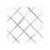 White with Silver Diamond Paper Beverage/Cocktail Napkins (600 Napkins) Perspective: front